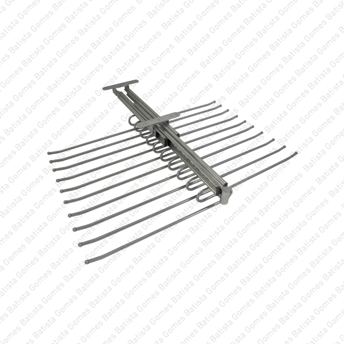 Cabide Superior Duplo Extra�vel para Cal�as